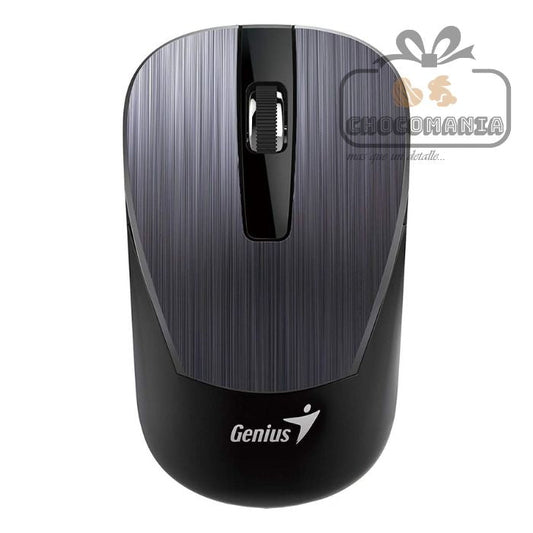 MOUSE GENIUS NX-7015 3 BOTONES INALAMBRICO GRIS - CHOCOMANIA