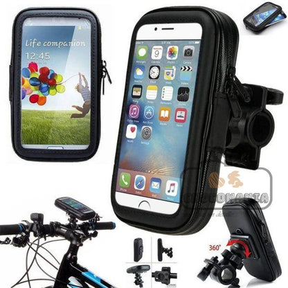 ESTUCHE PARA CELULAR MONTAJE MOTO/BICICLETA HASTA 6,2 PULGADAS - CHOCOMANIA
