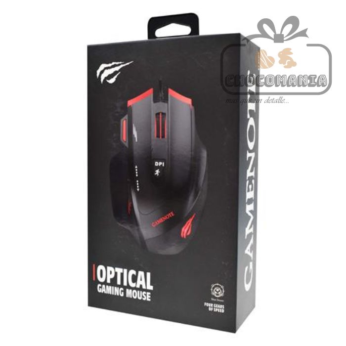 MOUSE GAMER HAVIT GAMENOTE MS1005 7 BOTONES ALAMBRICO - CHOCOMANIA