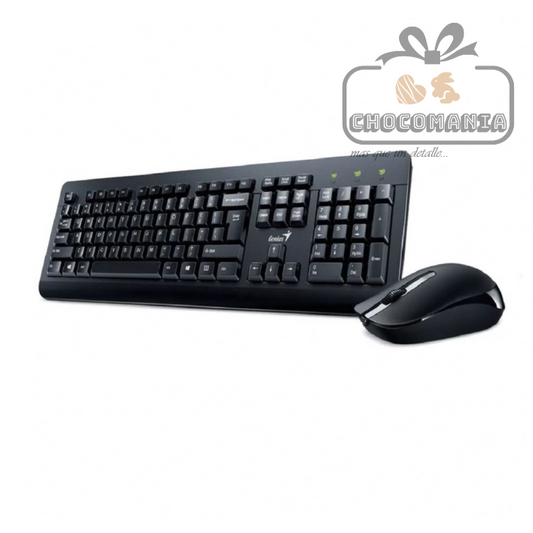 COMBO GENIUS TECLADO Y MOUSE KM-2800 INALAMBRICO - CHOCOMANIA