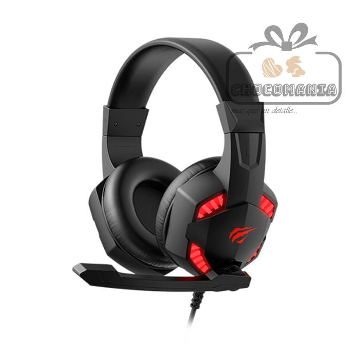AUDIFONOS GAMER TIPO DIADEMA HAVIT H2032D CON MICROFONO - CHOCOMANIA
