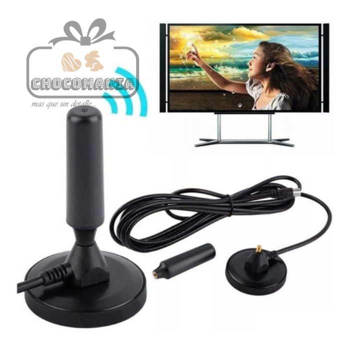 ANTENA DE TV DIGITAL HD YY3003 SEÑAL DIGITAL - CHOCOMANIA